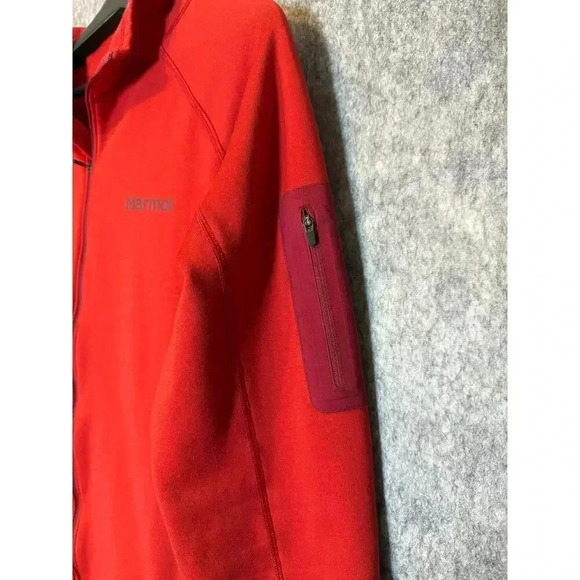 Marmot Soft Shell Red Mens Jacket Medium - Picture 3 of 7